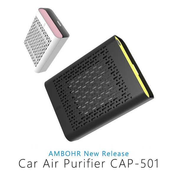 3-in-1 HEPA ﬁlter + Activated carbon Portable Car Home Air Purifier ACP-501 for Removing Odors and Smoke