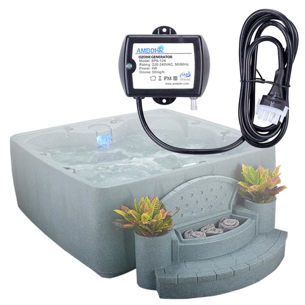 SPA-124 120V 50mg SPA ozone generator cold plunge spa tubs ozonator water treatment appliances ( Without accessories)