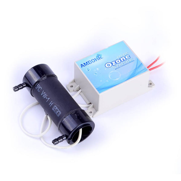 AMBOHR CDT-700 12V-240V AC Mini Ozone Generator Module  Cell/300mg Ceramic Tube Air Cooling for Water Treatment