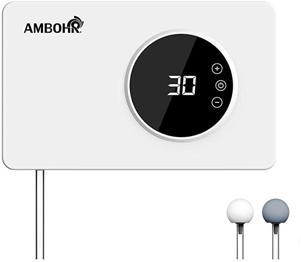 AMBOHR Portable Home Ozone Generator Air Purifier Sterilizer, 400mg/h Multipurpose Ozone Machine for Water, Food