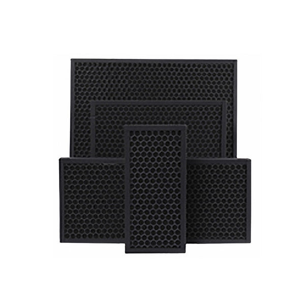 Sheet honeycomb shape for Ozone catalyst AOD-ZF(Activated carbon filter screen inside)