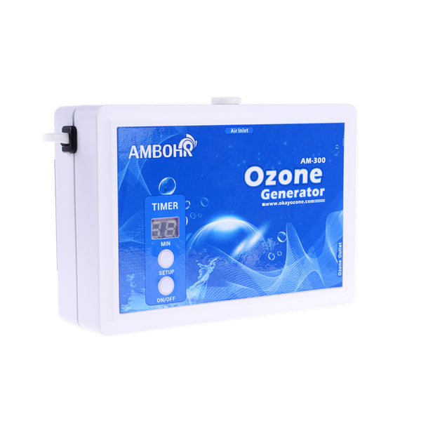 AMBOHR AM-300 Ozone Generator for Water Sterilization Treatment, Fruit and Vegetable Cleaning