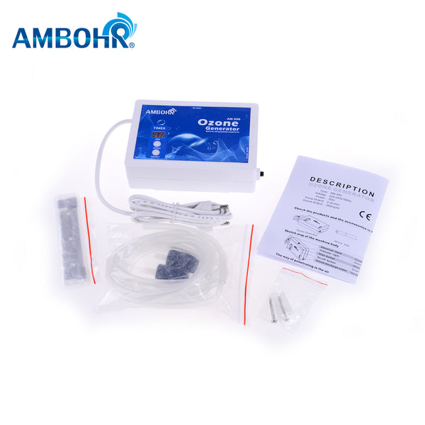 Ambohr AM-300 Water and Air Ozone Generator Purifier Wall Mounted for Home